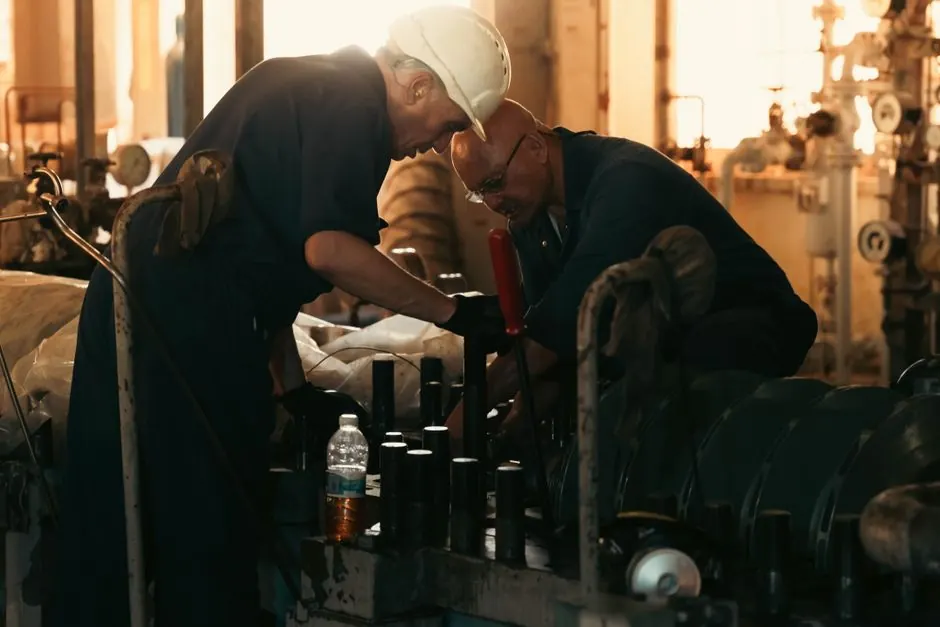 On the job